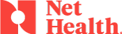 Net Health Logo in Red Transparent
